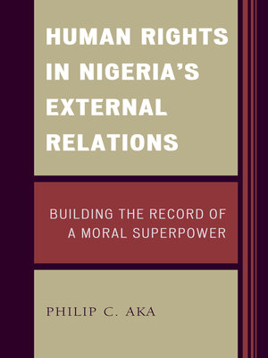 cover image of Human Rights in Nigeria's External Relations